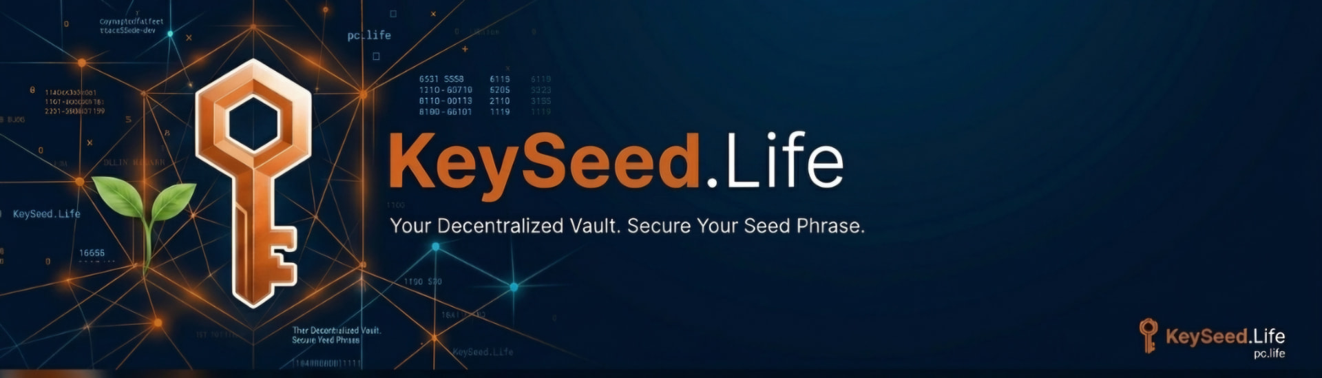 KeySeedVault — your decentralized vault, secure your seed phrase