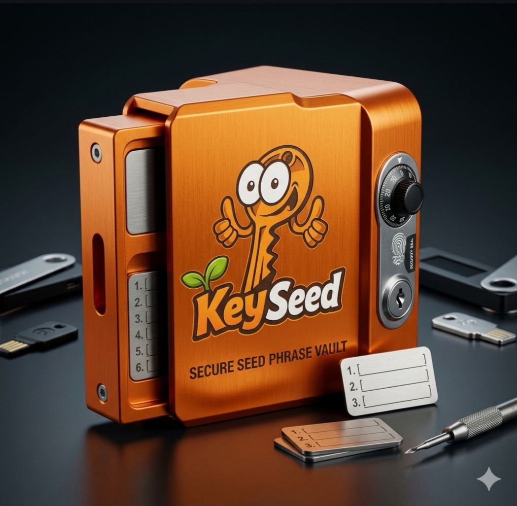 KeySeedVault secure seed phrase vault